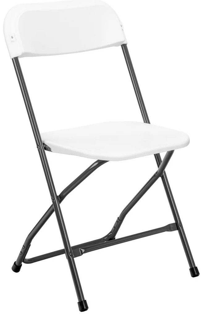 Skladacia cateringová stolička Simplo biela