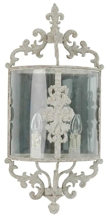 Grey patina nástenné svietidlo 72*33