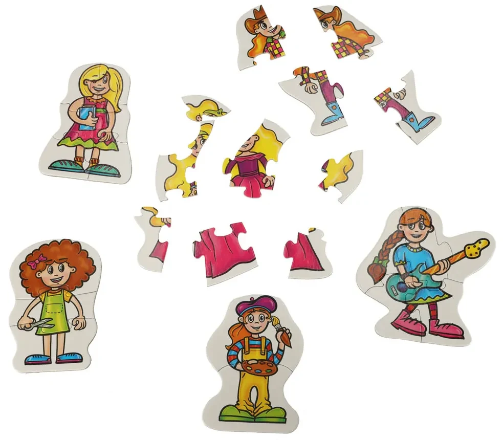 KIK ALEXANDER Puzzle pre batoľatá - dievčatá