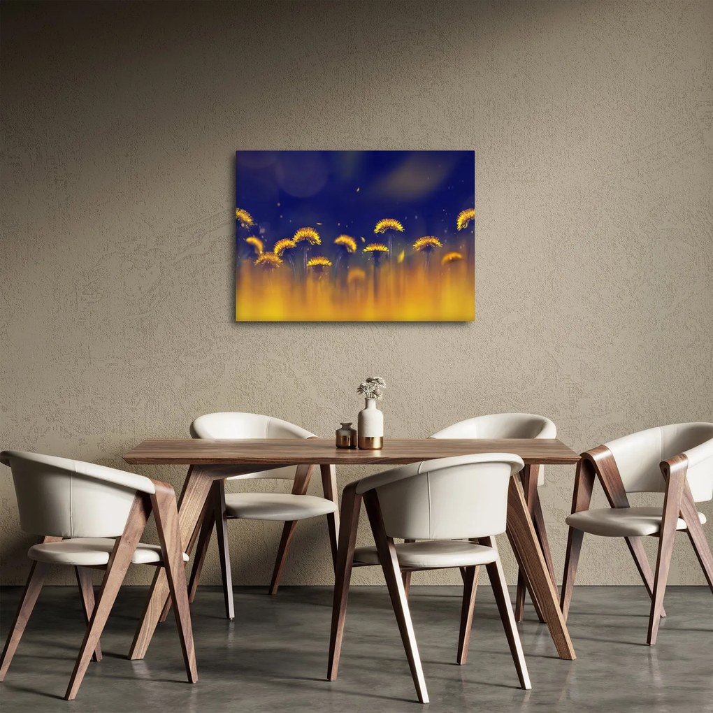 Obraz - Púpavy (70x50 cm)