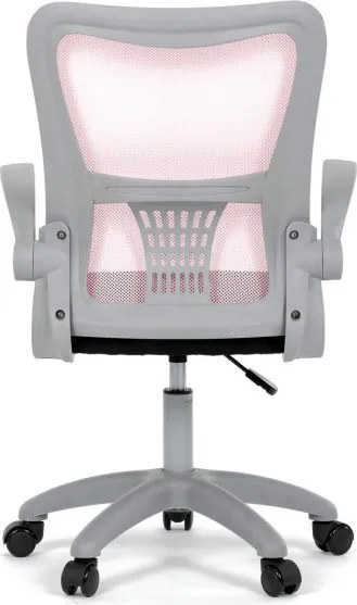 Detská otočná stolička ružová KA-K2008 PINK
