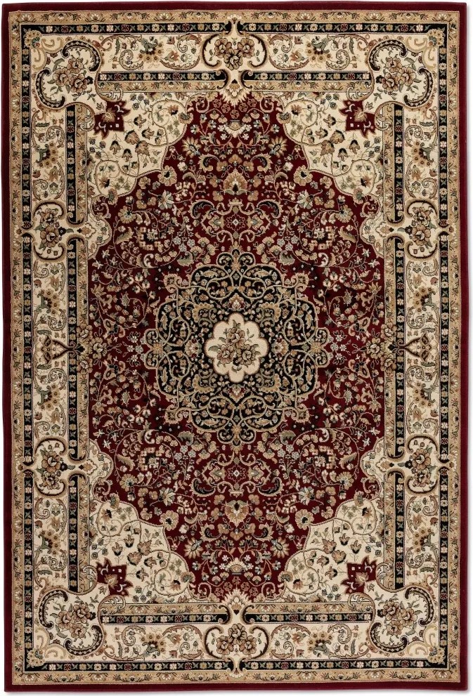 Hanse Home, AKCIA: 200x280 cm Kusový koberec Herat 105983 Red, červená, chodba / predsieň