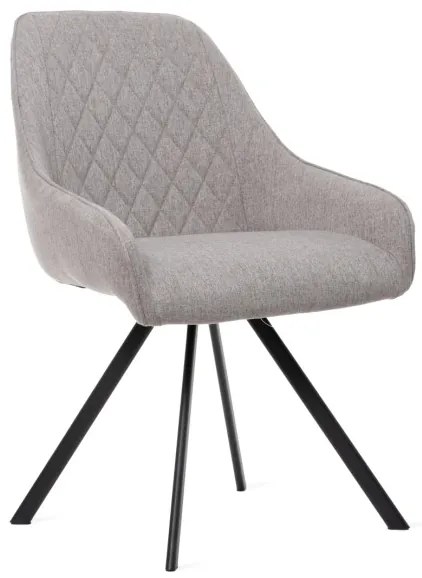 Otočná stolička LAURENT sivá ALL 847399