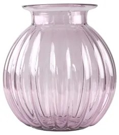 Krištáľová váza Maruška orgovánovo fialová