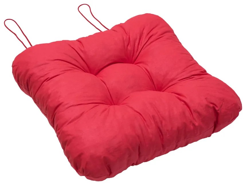 Podložka na stoličku Soft červená