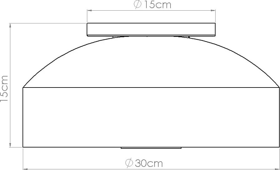 Stropné svietidlo Omiq, 1x olivovo zelené kovové tienidlo, (biely plast), (fi 30 cm)