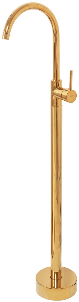 Podlahová umývadlová batéria MAXMAX Rea ORTIS - zlatá