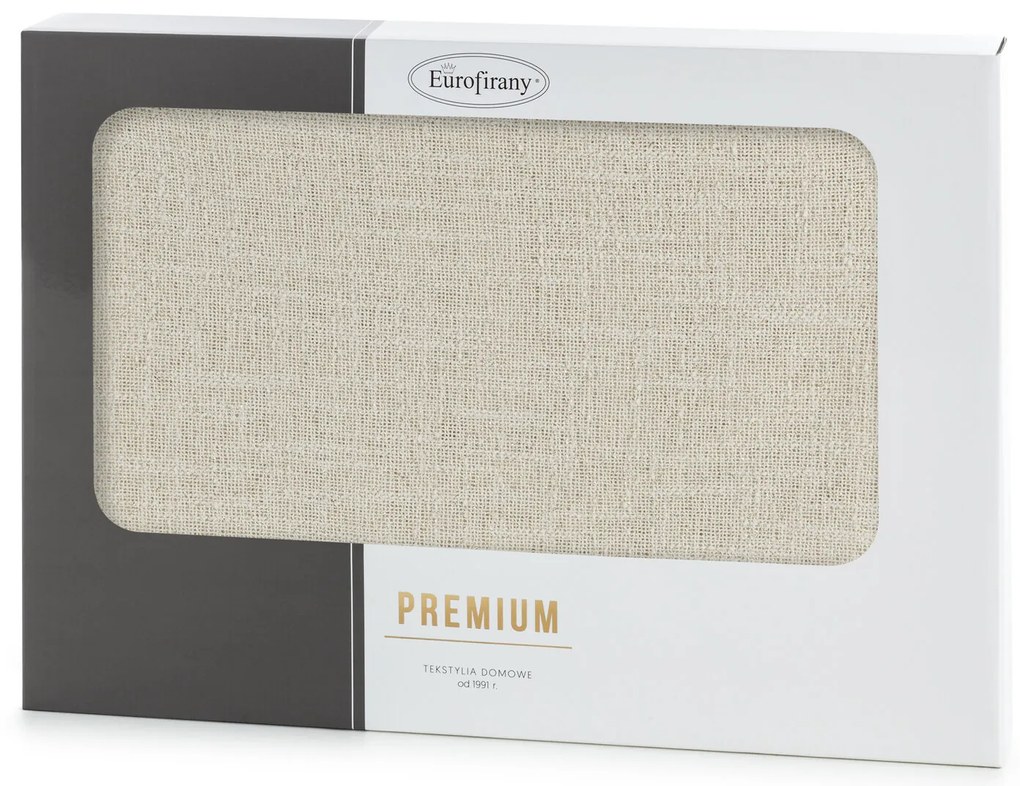 EUROFIRANY OBRUS INES12 140X220 CM KRÉMOVÝ