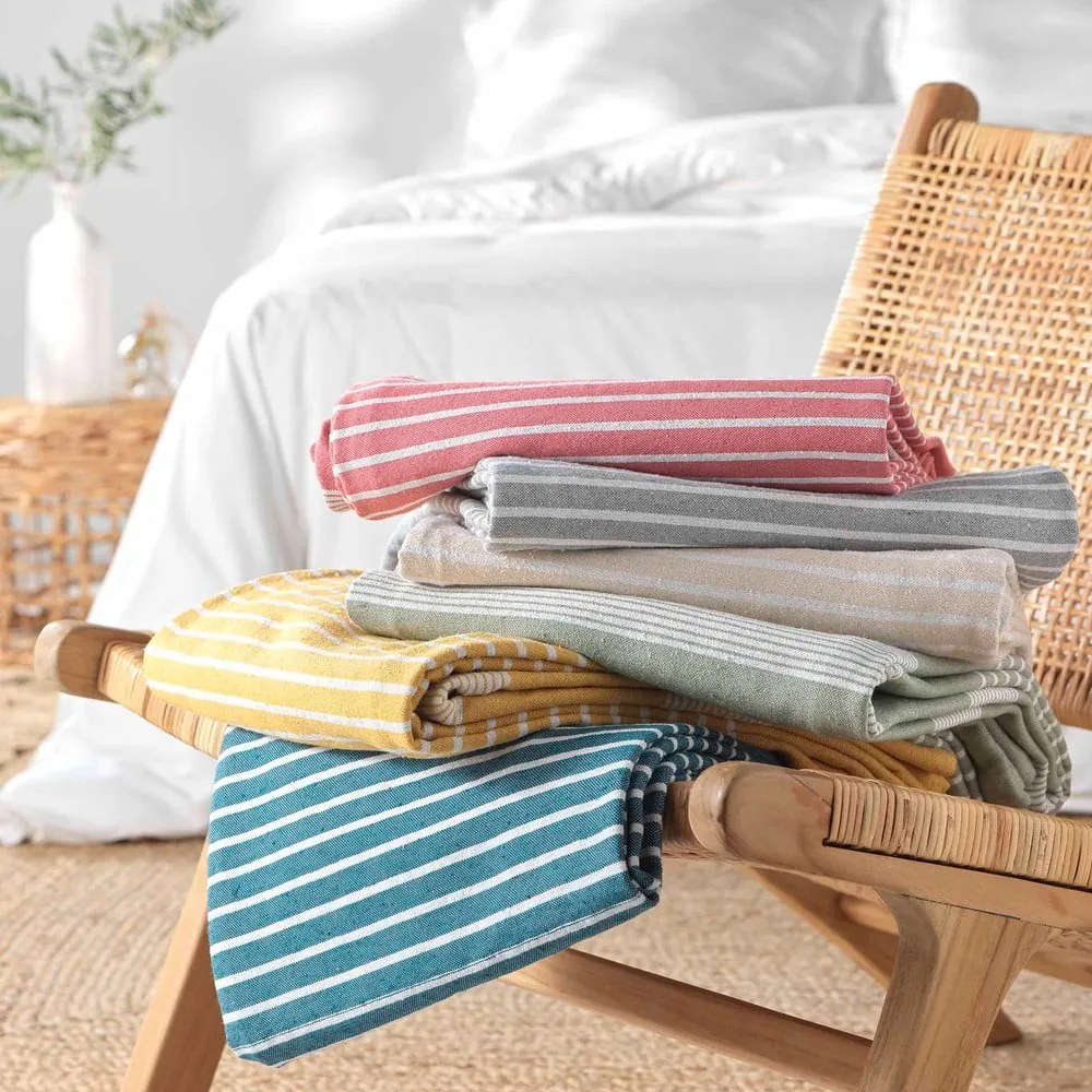 Zelený pléd 220x240 cm Adele – douceur d'intérieur