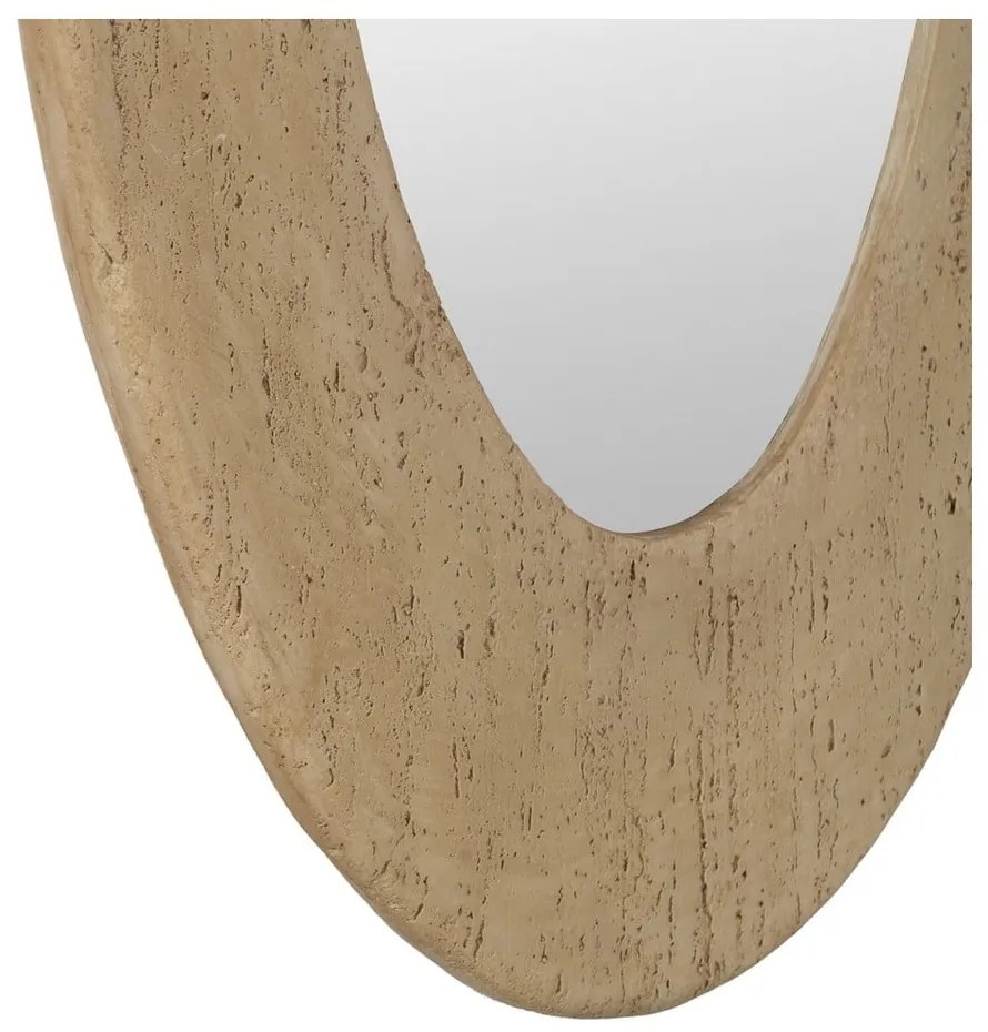 Nástenné zrkadlo s rámom z kameňa 60x120 cm Piedra – Ixia