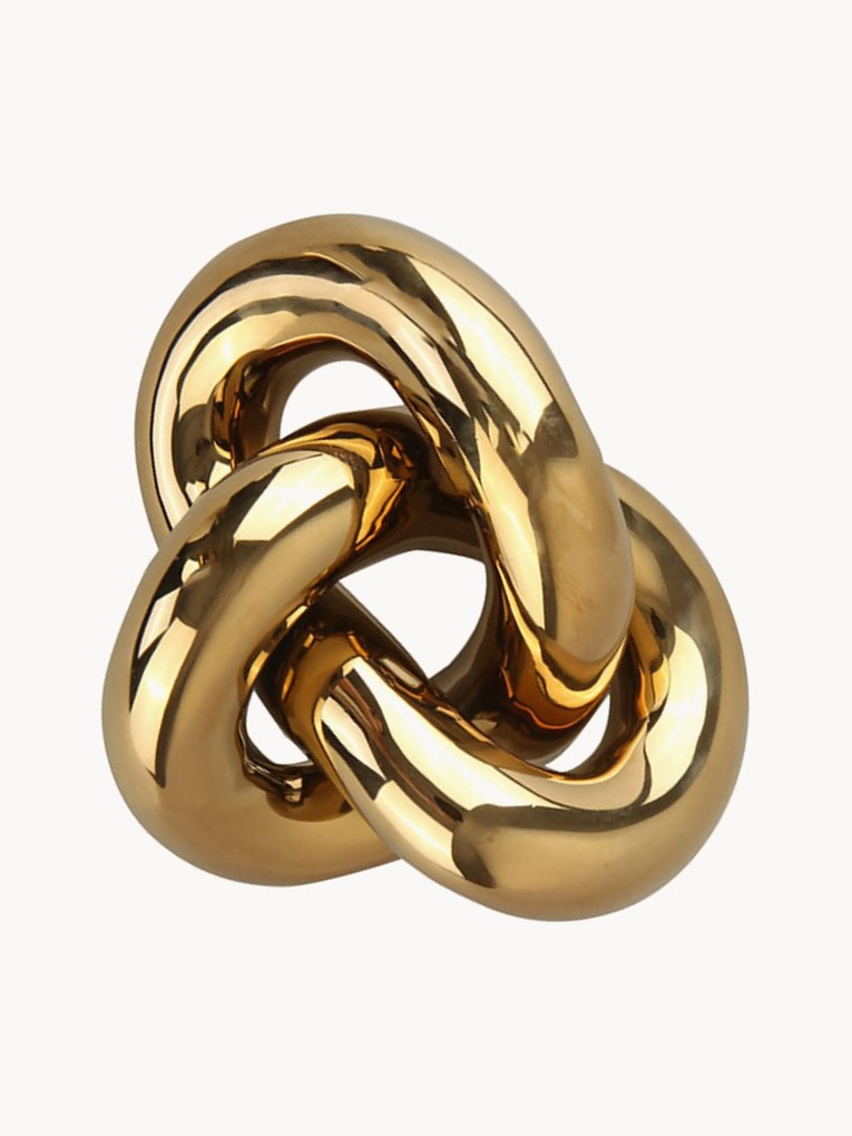 Ručne vyrobená dekorácia Knot, V 6 cm