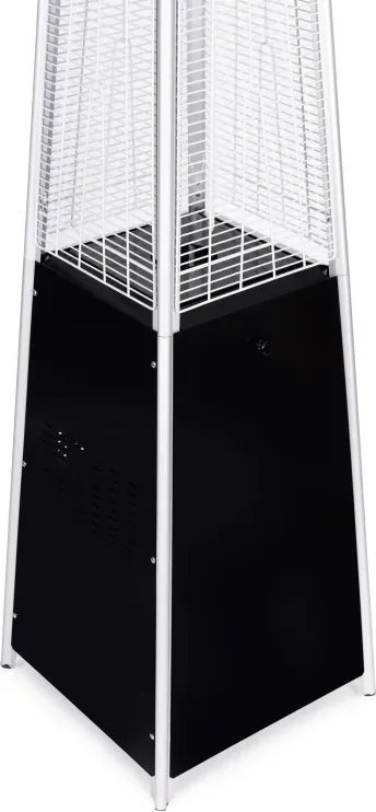 Plynový ohrievač slnečníkov 13 kW pre terasu a záhradu, redukčný kryt hadice MultiGarden