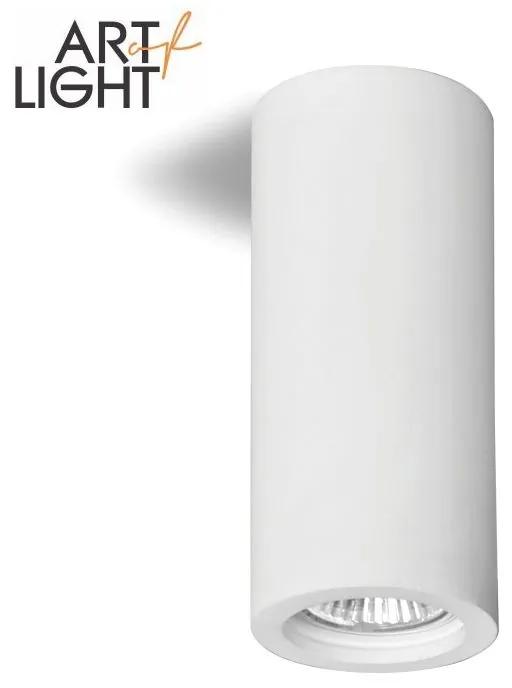 KOBI Stropné bodové osvetlenie STOA, biele, 170mm