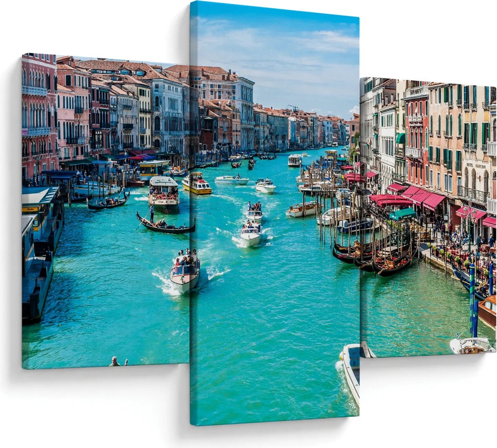 Obraz - Canal Grande, Benátky, Taliansko (90x60 cm)