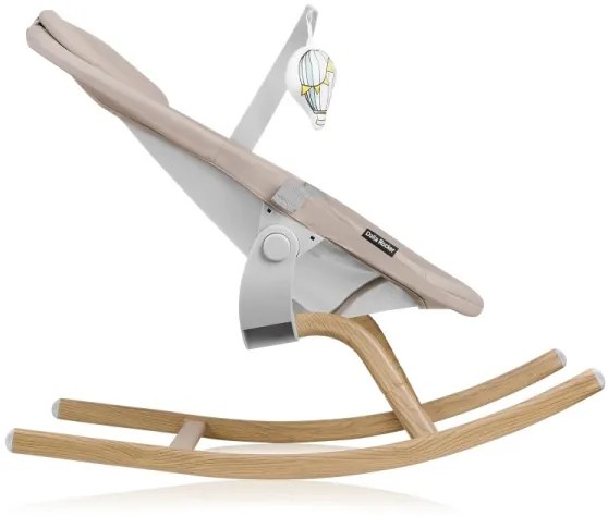 Lionelo - Detské hojdacie sedátko DALIA ROCKER béžovo-pieskové