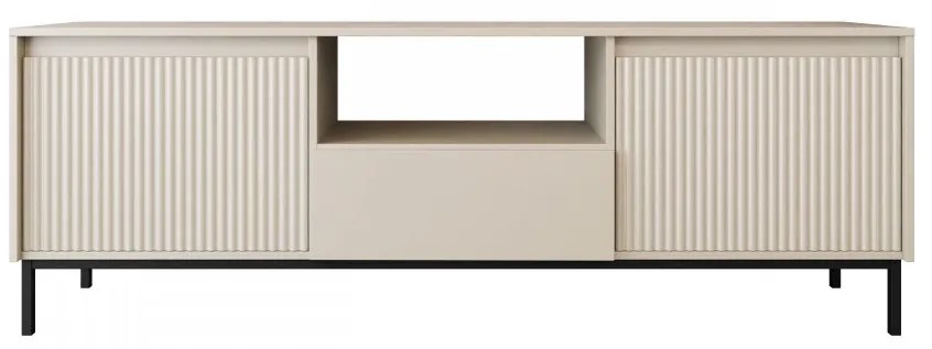 Tv stolík/skrinka Samker 2K1SZ, Farby: biela