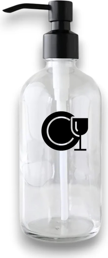 Označto Štítok/nálepka do kúpeľne Jar - obrázok Farba písma: Biela