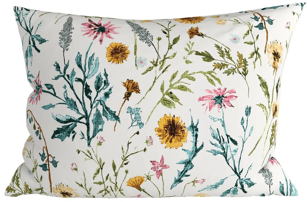 Sada 2 ks dekoračných obliečok na vankúš MEADOW CHARM 50x70 cm, farebná
