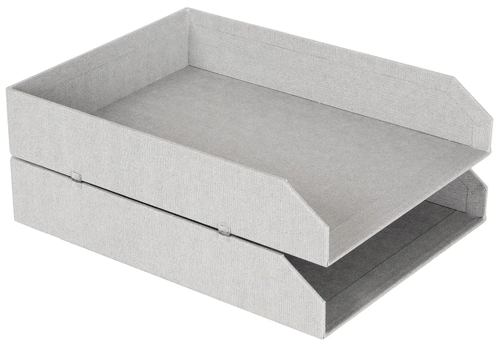 2x organizér na dokumenty HAKAN zo 100% recyklovateľného papiera 6x23x31 cm