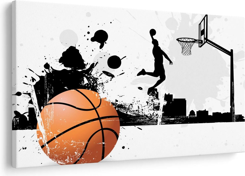 Obraz - Hráč basketbalu (90x60 cm)