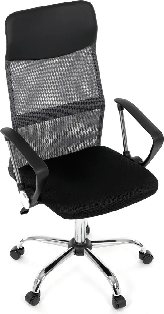 Kancelárska stolička KA-E305 GREY Farba: Sivá