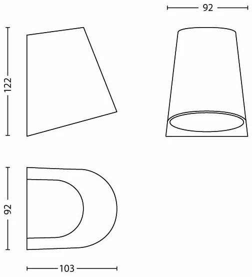 Philips 17287/47/16 - LED vonkajšie osvetlenie MYGARDEN VIRGA LED/3W/230V IP44