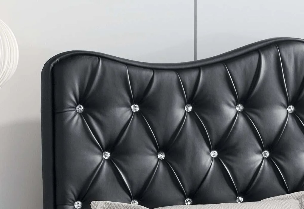 Čalúnená posteľ TORNET + úložný priestor + rošt - madryt 1100 / 160x200