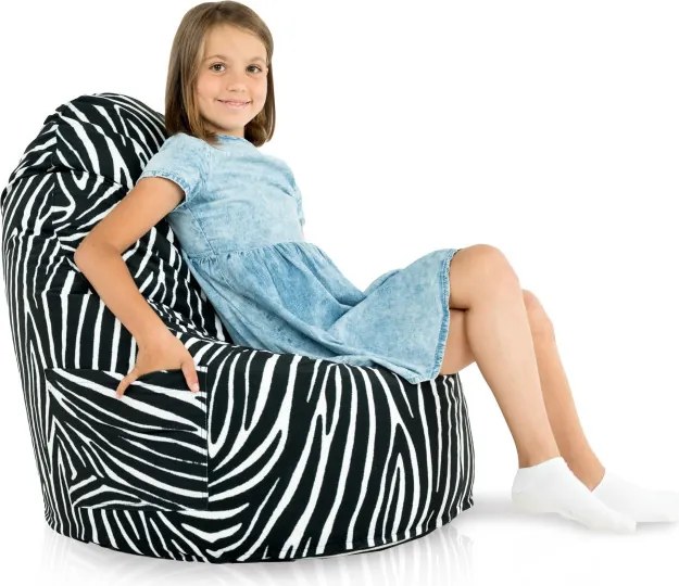 Kreslo Porto zebra