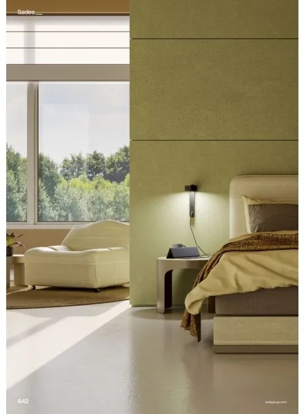 Redo 01-4643 - LED nástenné svietidlo SADES LED/6W/230V CRI 90 USB čierne