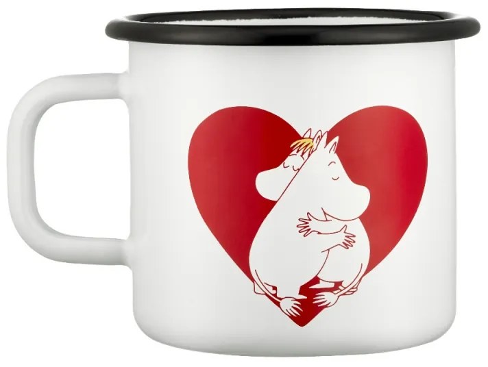 Hrnček Moomin Heart 0,37l, smalt