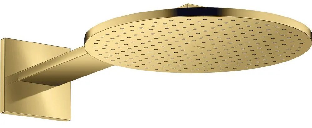 AXOR ShowerSolutions horná sprcha 2jet, priemer 300 mm, so sprchovým ramenom 450 mm, leštený vzhľad zlata, 35303990