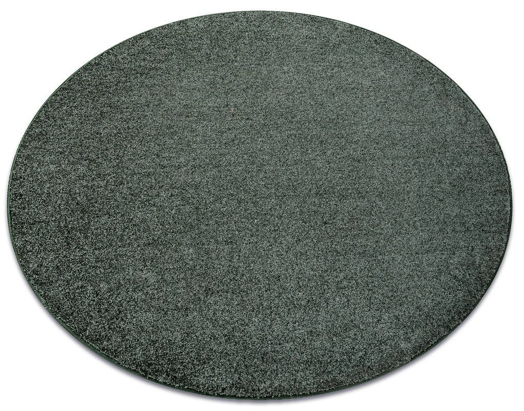 Okrúhly koberec INDUS 27 zelený, melanž