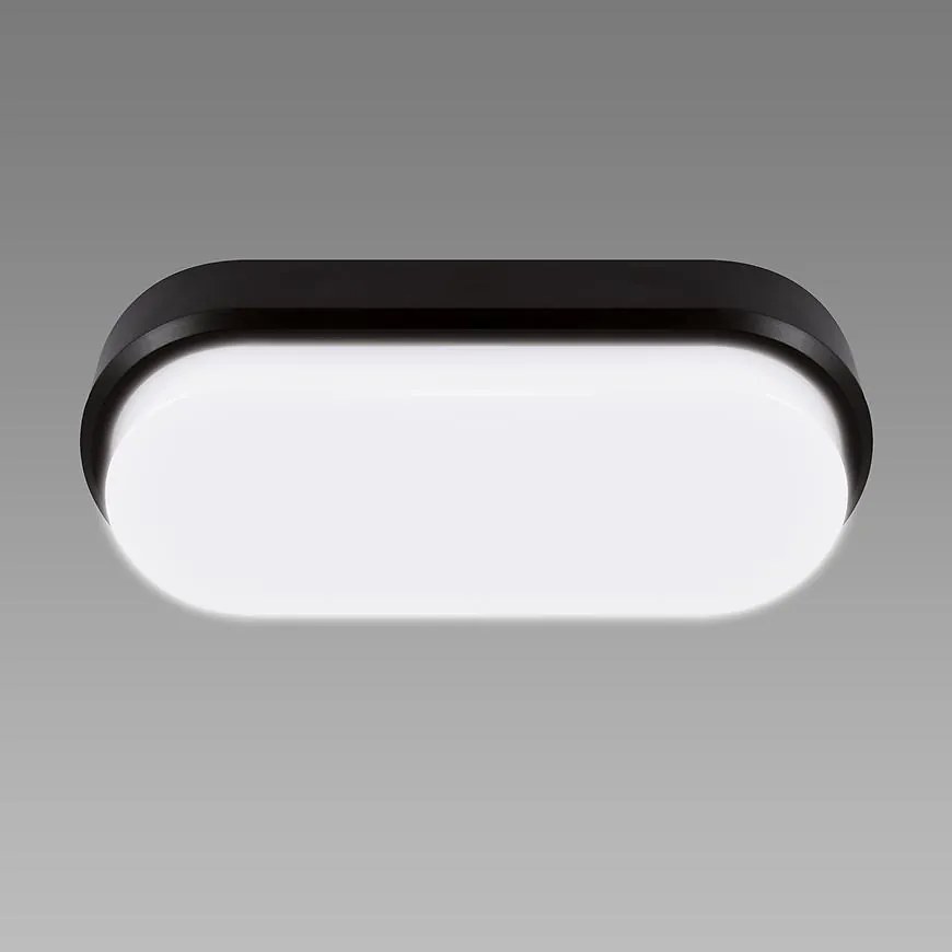 Stropná lampa Aron LED L 12W Black 4000K 03798