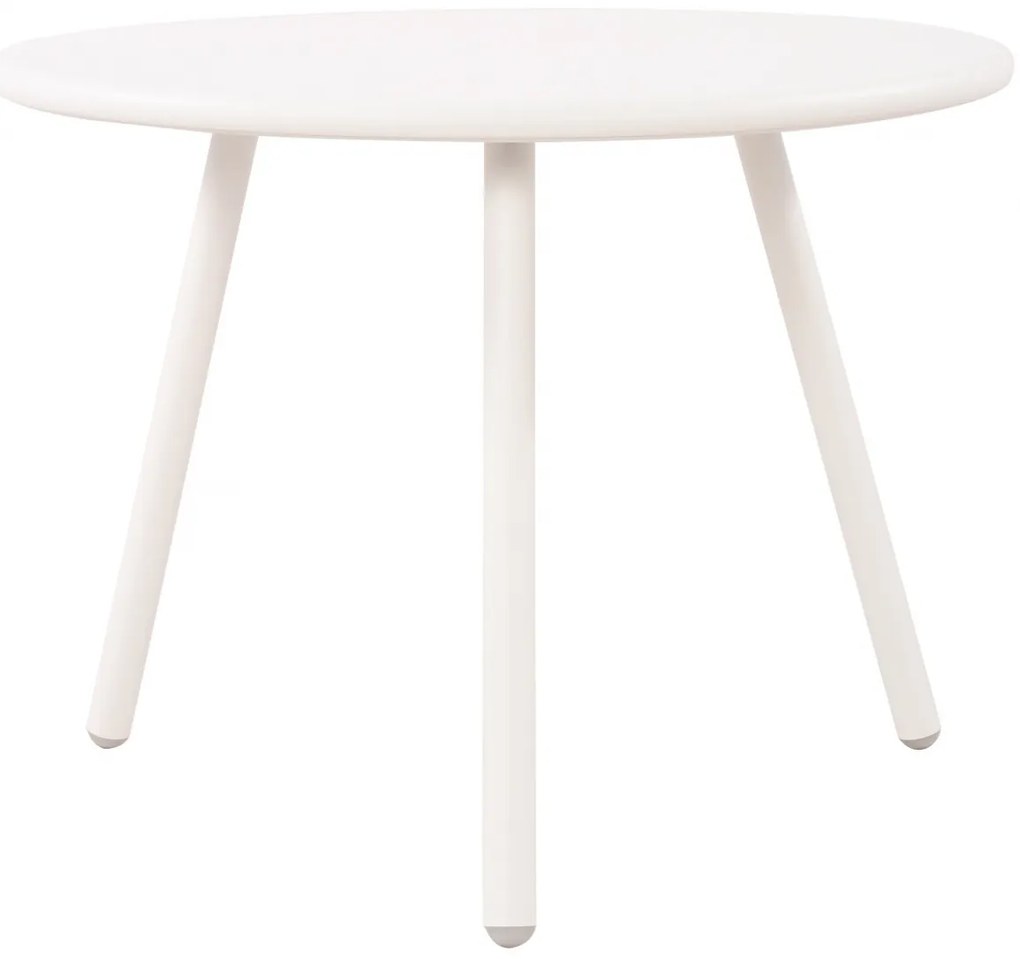 Konferenčný stolík Minot - v45 x Ø60 cm - Biela