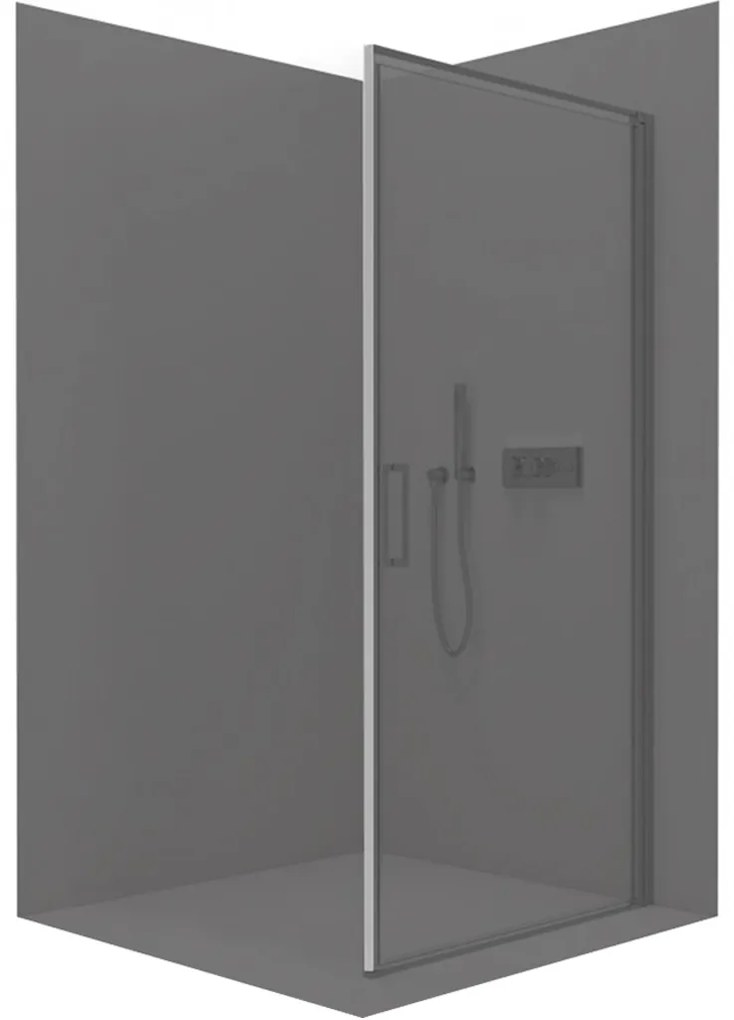 Cerano Porte, stenový profil 190 cm pre inštaláciu do niky pre dvere a zásteny Porte L/P, chrómová, CER-CER-476321
