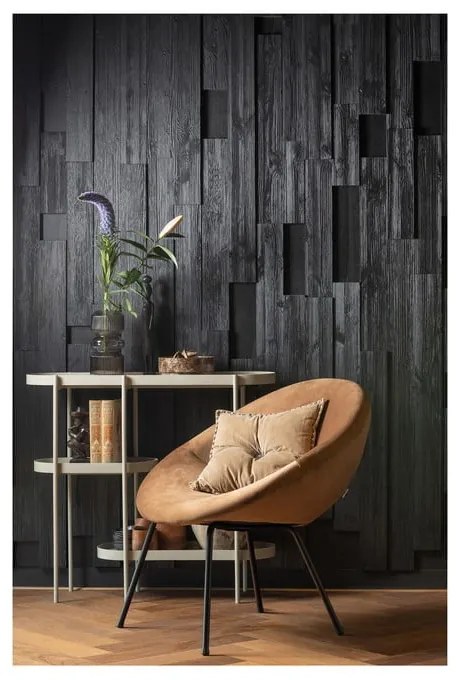 Kovový odkladací stolík 28x90 cm Noan – WOOOD