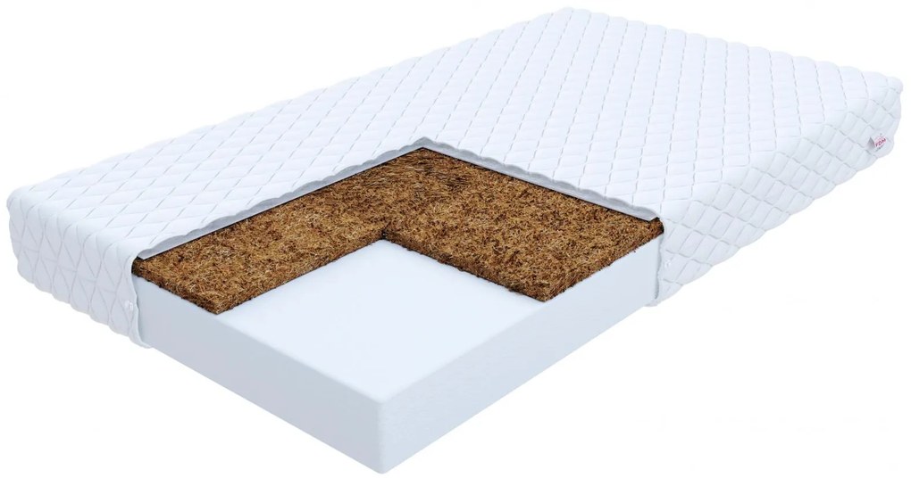 Penový matrac Carini 200x140x11 cm - kokos