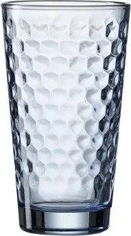 Pohár Favo 400 ml, modrá%