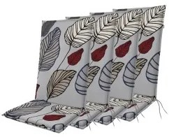 Doppler LIVING 5703 vysoký - set 4 ks - podušky na stoličku a kreslo