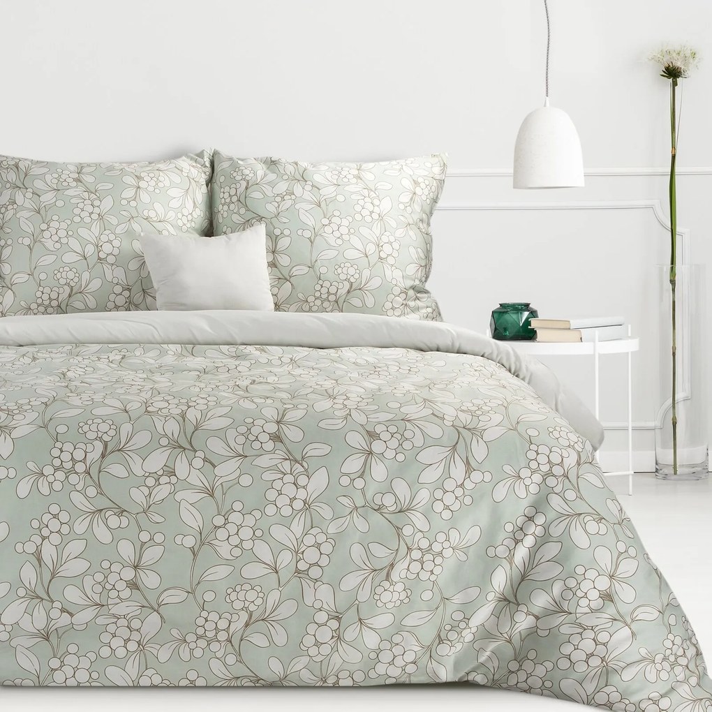 SATÉNOVÉ OBLIEČKY DEMI2 200X220 CM, 2 KS 70X80 CM VZOROVANÉ