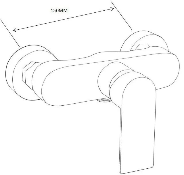 Mexen Tord sprchový set s dažďovou sprchou a sprchovou batériou Royo, čierna matná, 72240200-70