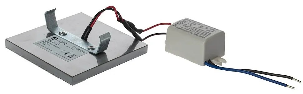 Schodiskové LED svietidlo Evra, 1x LED 0,6w, 6500k, s