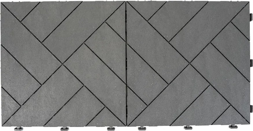 Gumová dlaždica ARISTA 30 x 30 cm, sivá MHEU5100543