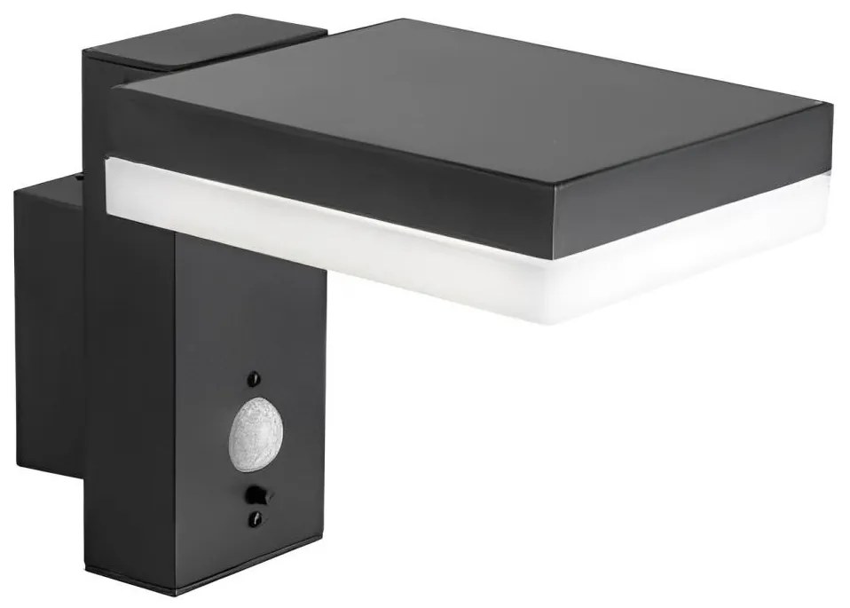 LED vonkajšie solárne nástenné svietidlo so senzorom LED/5,5W/3,7V 3000K IP54