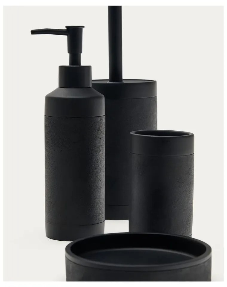 Čierna WC kefa z polyresínu Sisel – Kave Home