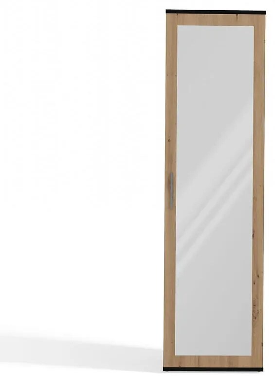 Skriňa so zrkadlom Duo Antracit/Artisan