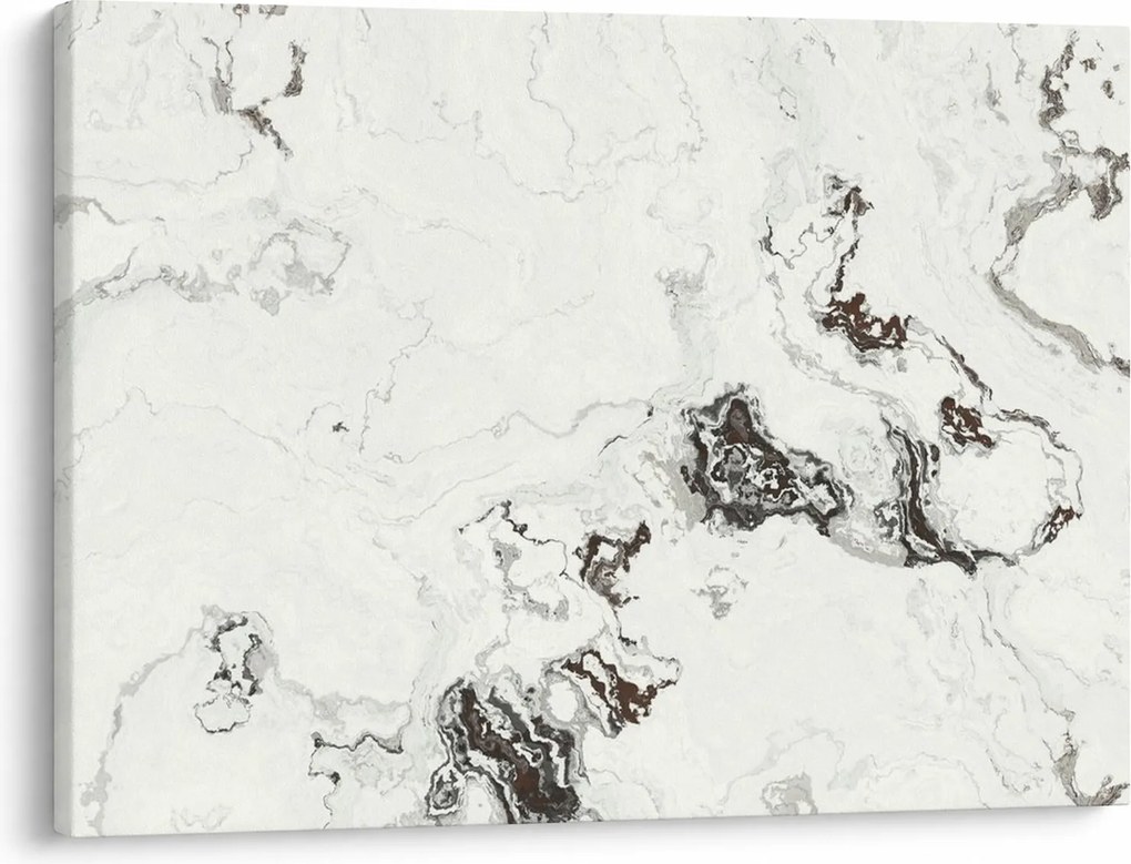 Obraz - Biely mramor (70x50 cm)