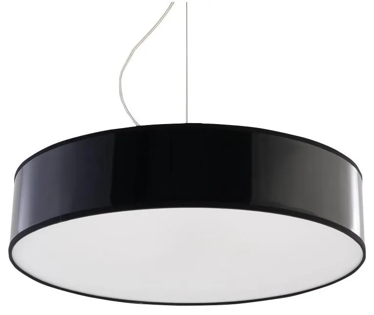 Luster na lanku ARENA 45 3xE27/60W/230V čierna