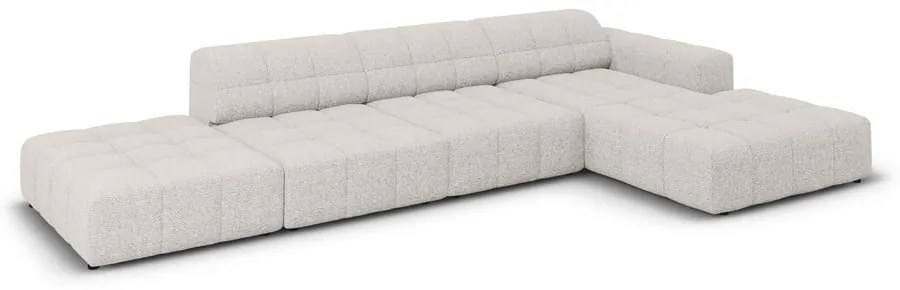 Svetlosivá rohová pohovka (pravý roh) Chicago – Cosmopolitan Design