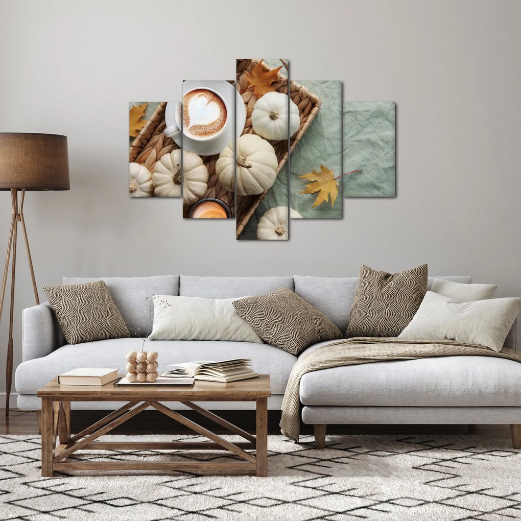 Obraz - Jesenný večierok (150x105 cm)